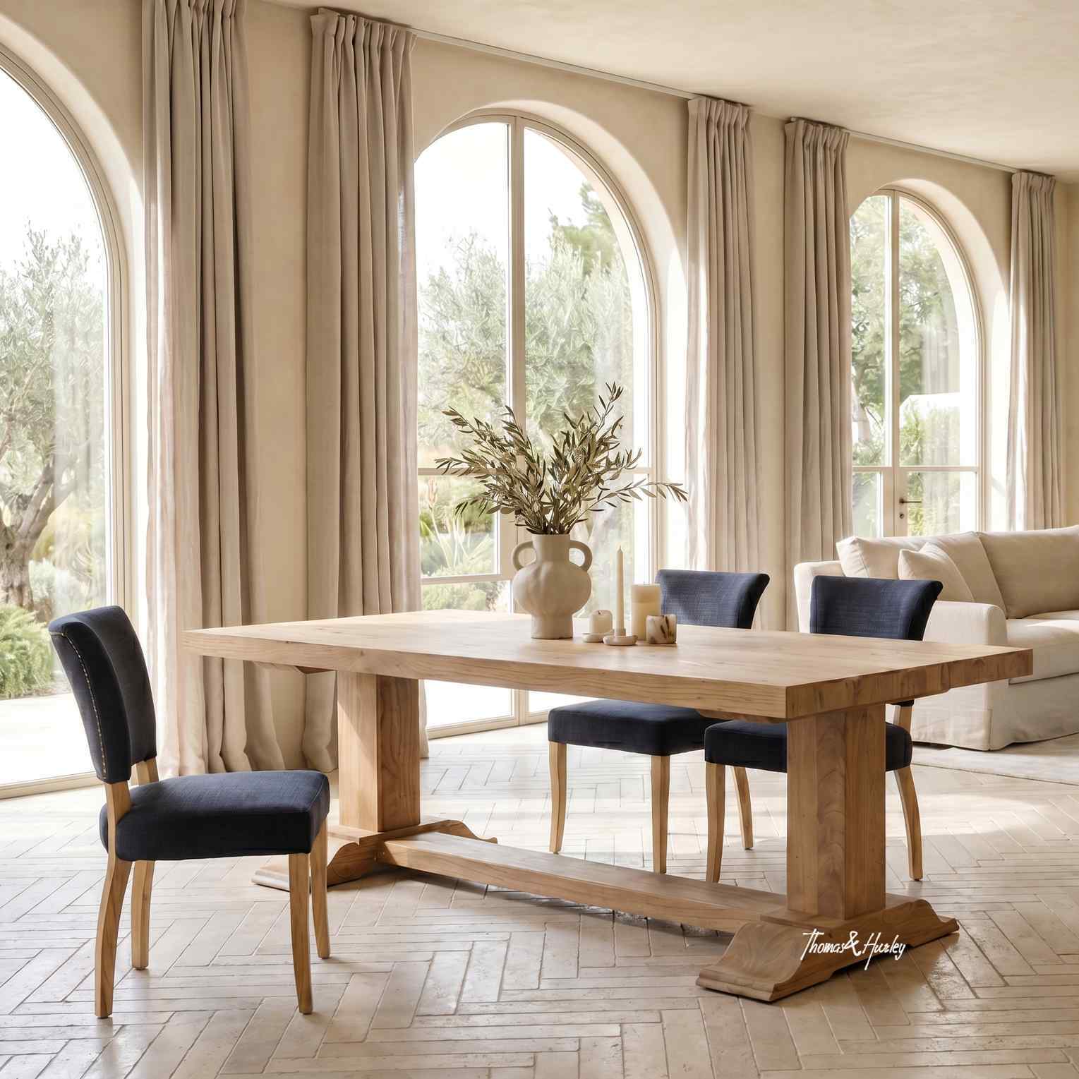 Charlested Oak Dining Table Charlested Oak Dining Table