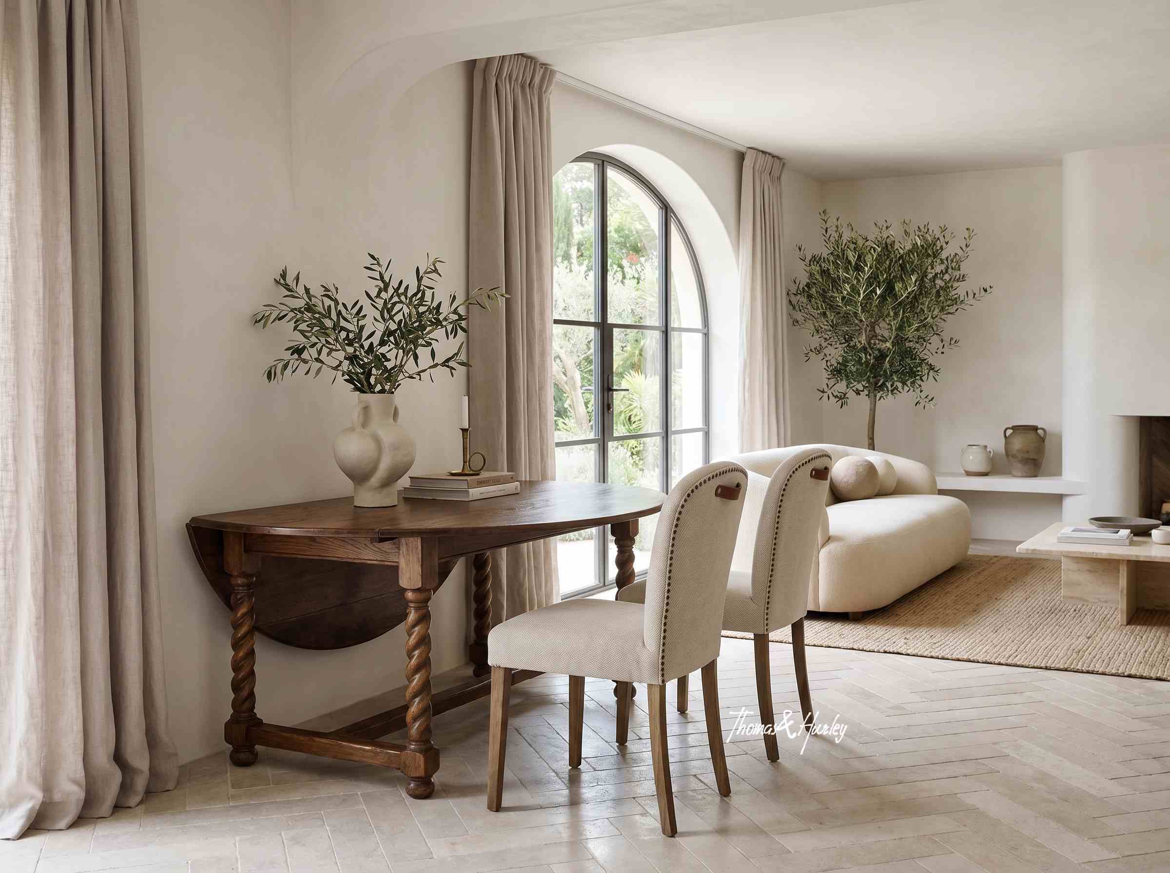 Churchill Barley Twist Oval Drop Leaf Extending Table Churchill Barley Twist Oval Drop Leaf Extending Table